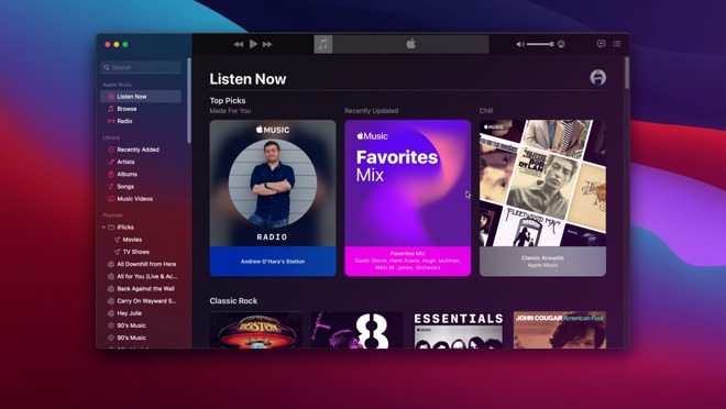 Apple music app for mac